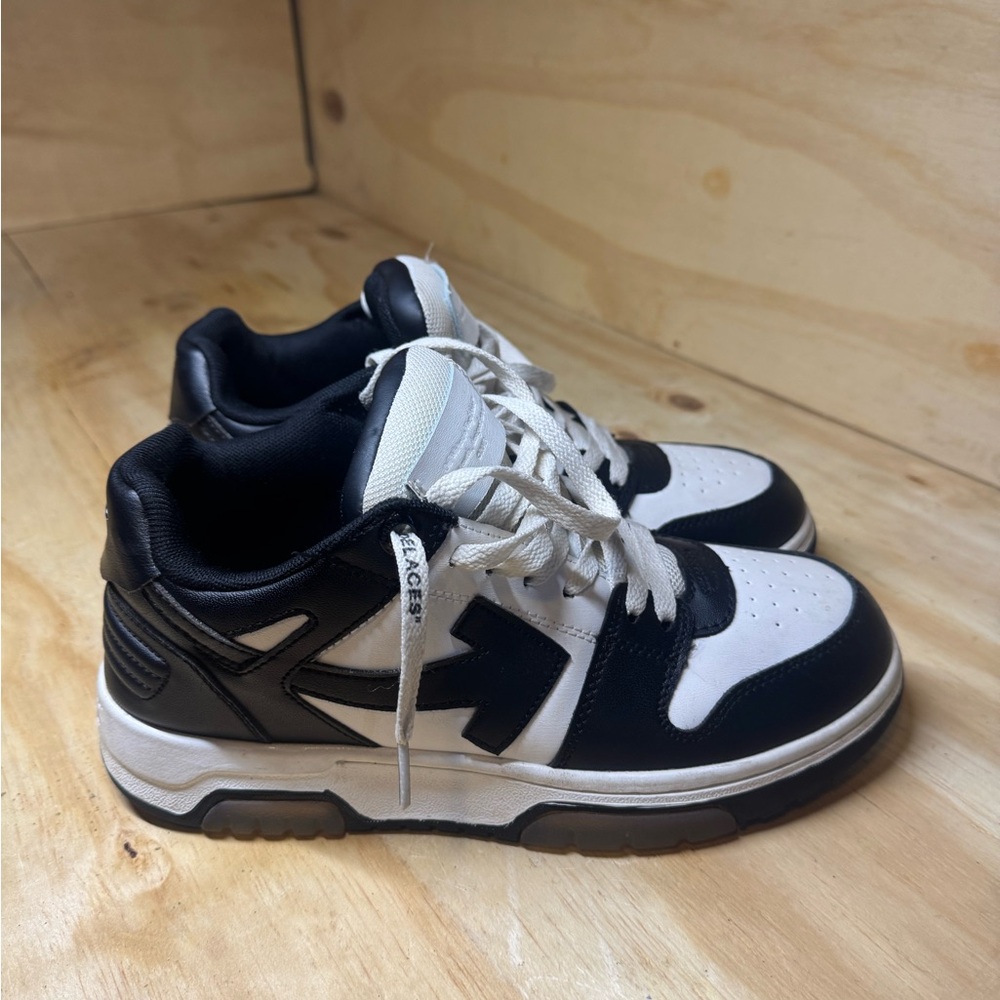 Black and White Sneakers